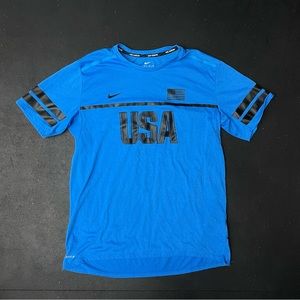 NIKE Running Team USA DRI FIT shirt size L